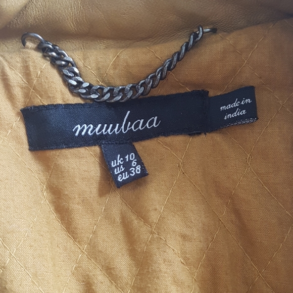 Muubaa Leather Moto Jacket - Picture 7 of 7